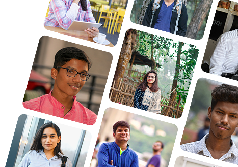 Confident Students Collage